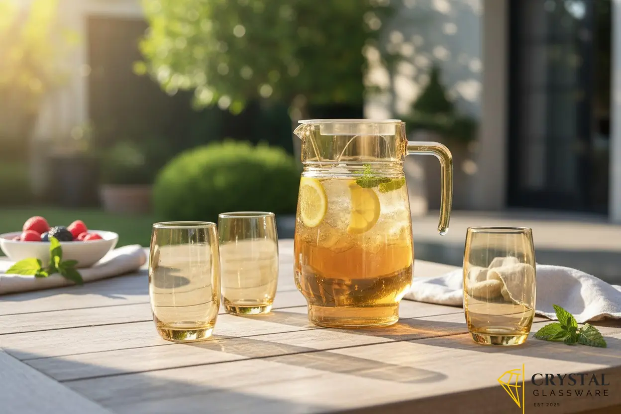 7-piece glassware set 